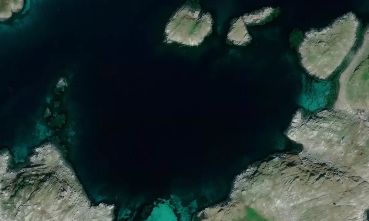 Satelite image of Kvitvardholmen