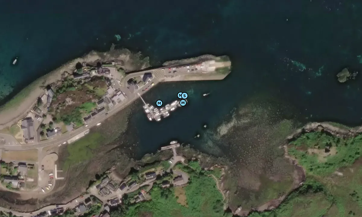 Satelite image of Kyleakin Marina