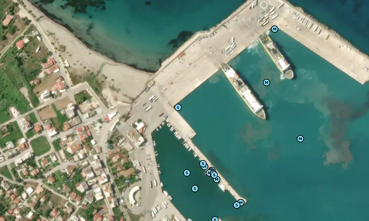 Satelite image of Kyllini
