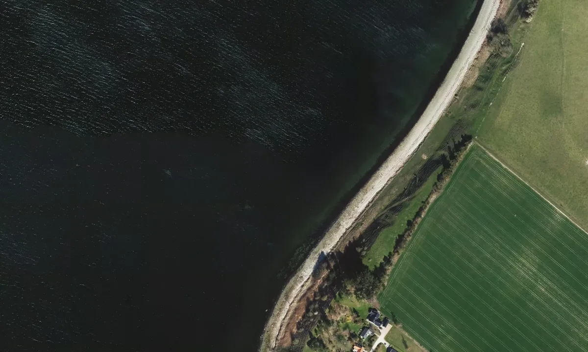 Flyfoto av Kyndeløse W bouy