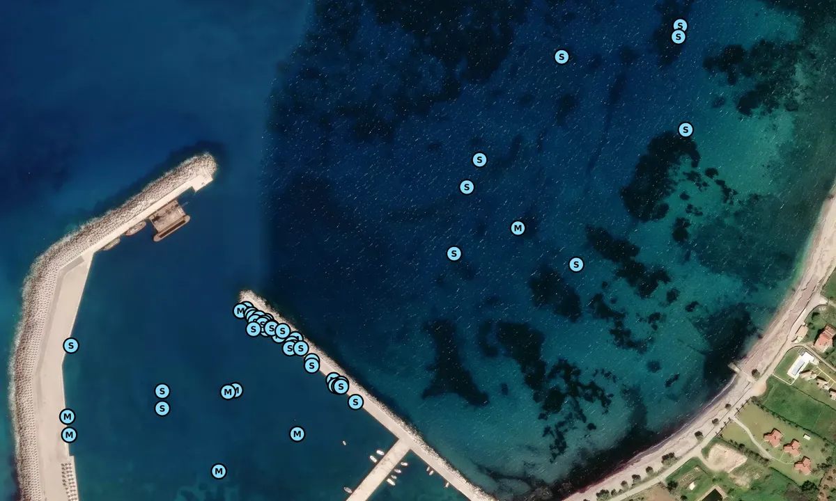 Satelite image of Kyparissia