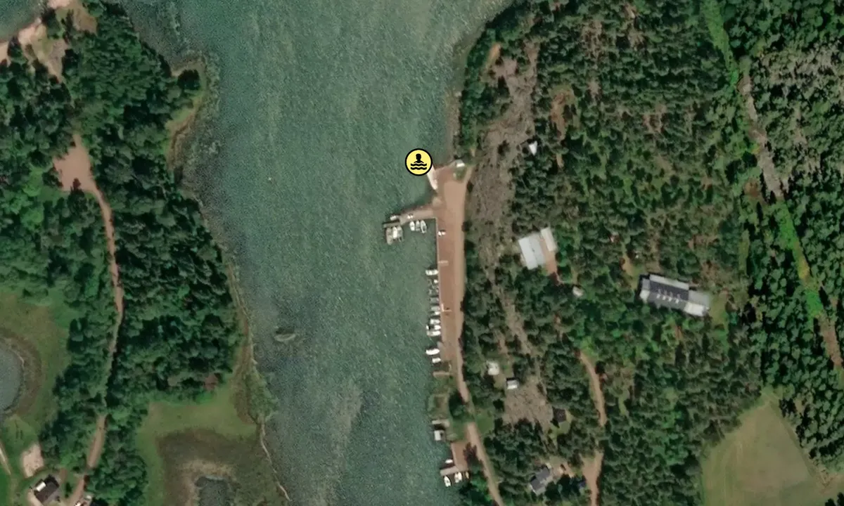 Satelite image of Kyrkviken