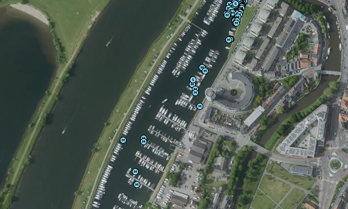 Satelite image of La Bonne Aventure Yacht Harbour