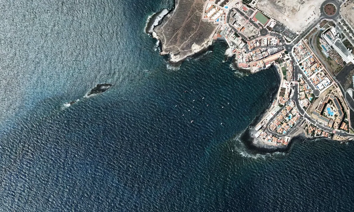 Flyfoto av la caleta