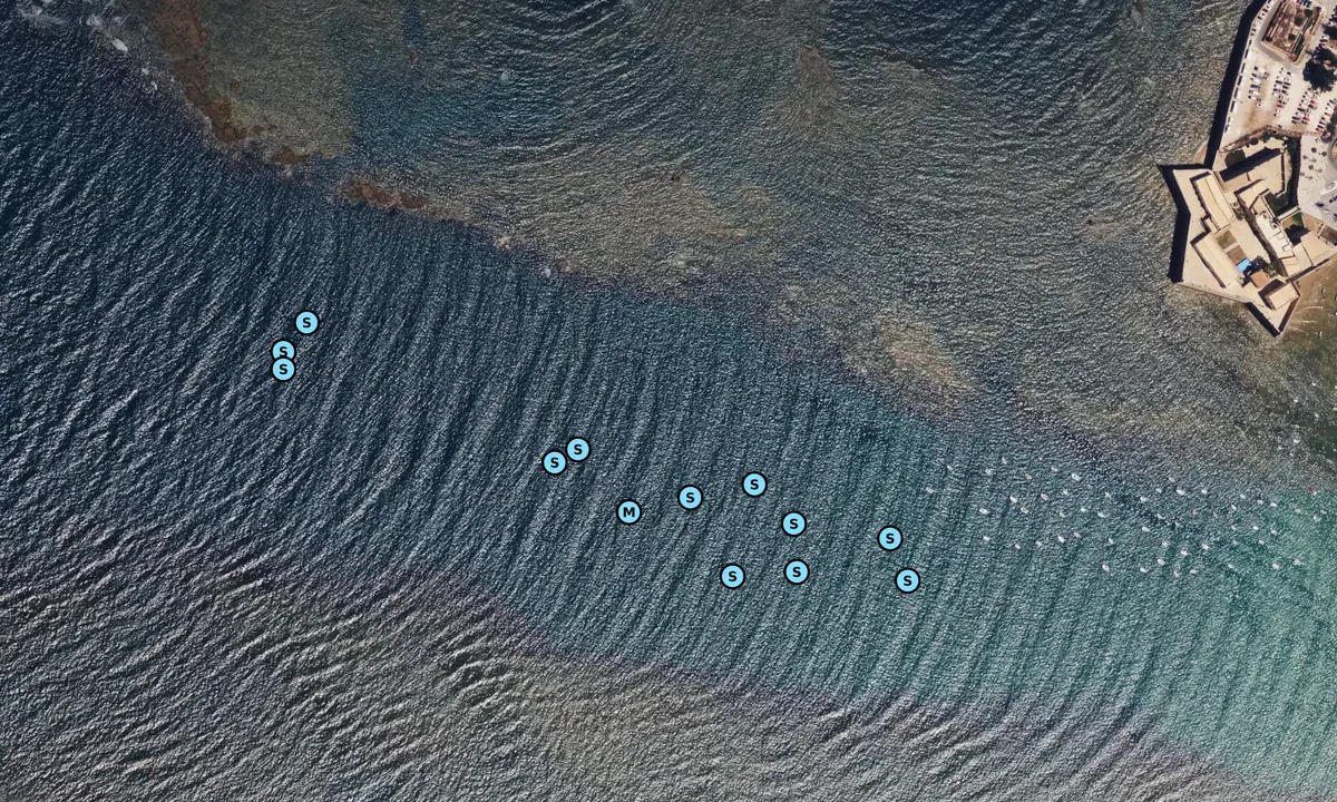 Flyfoto av La Caleta - Cádiz