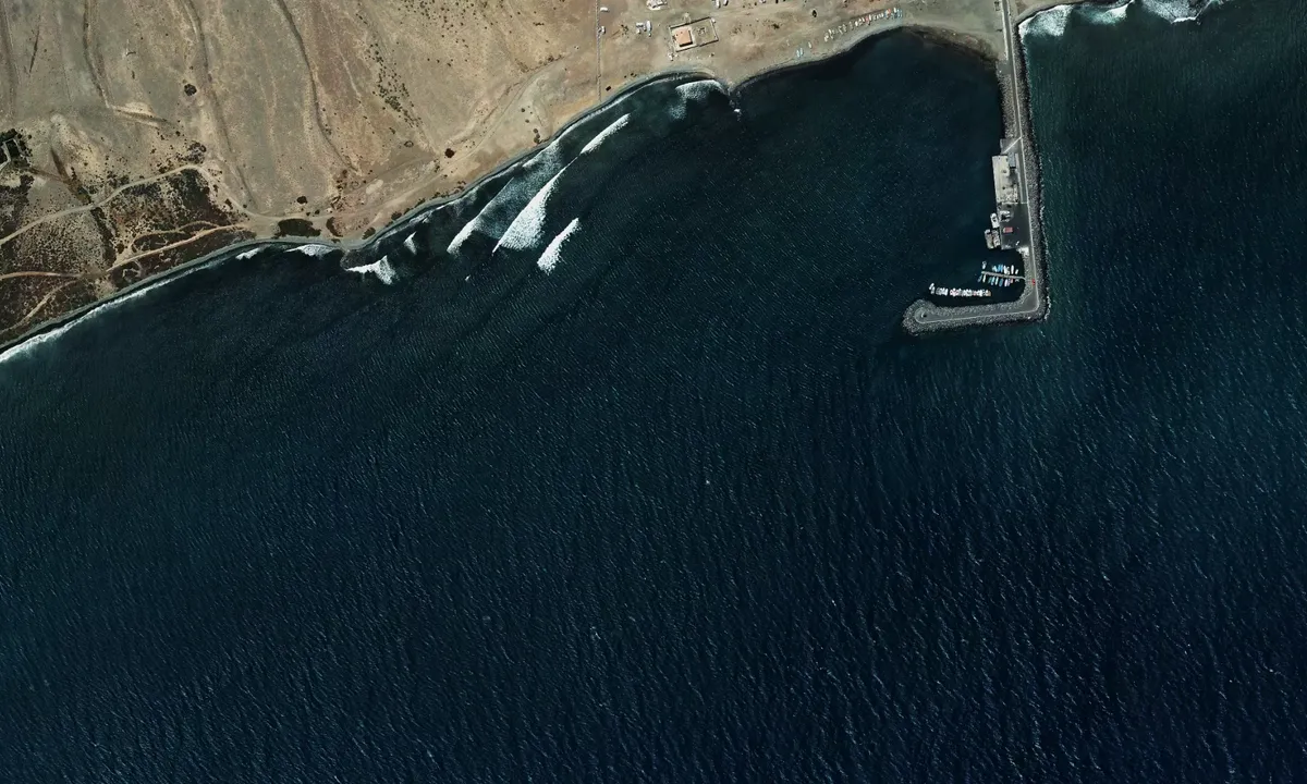 Flyfoto av La Caleta - Castillo del Romeral