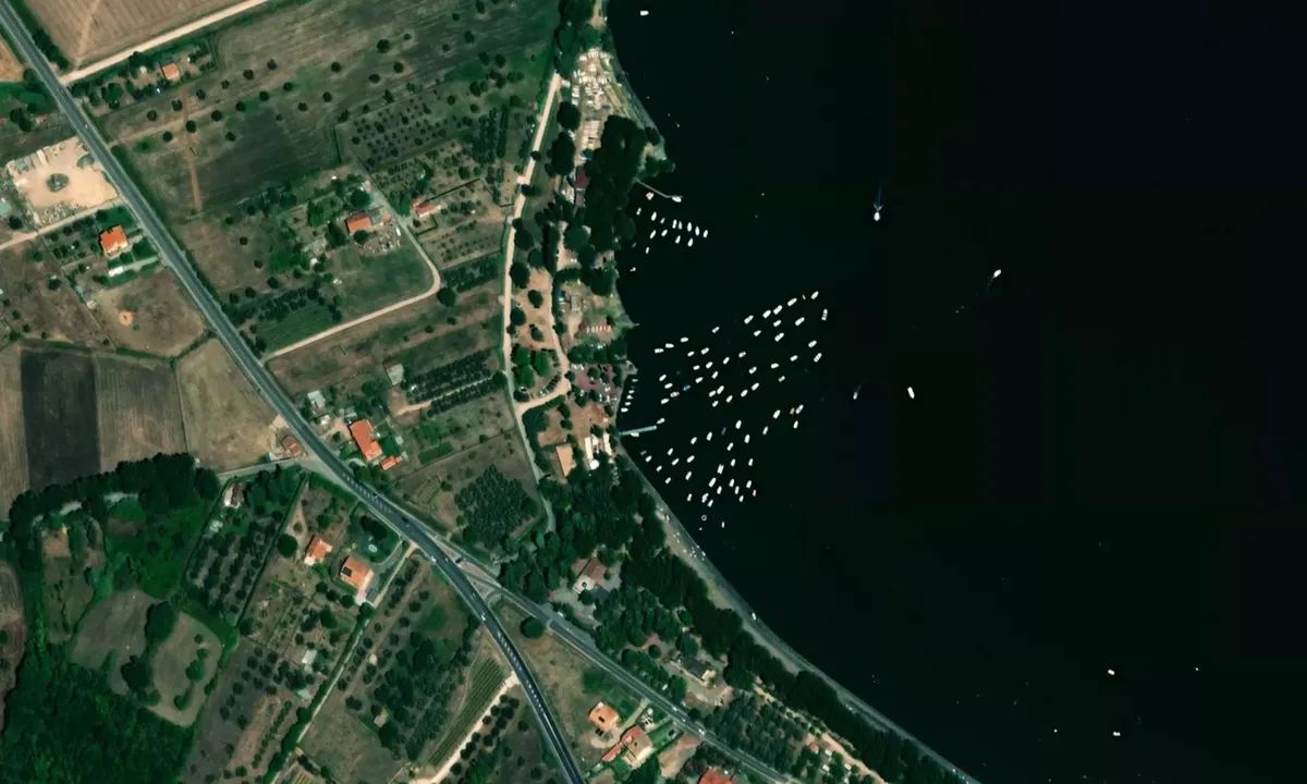 Flyfoto av la caletta