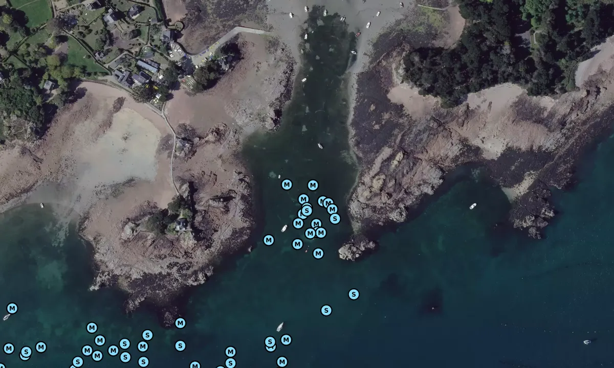 Satelite image of La Chambre - Île Logodec