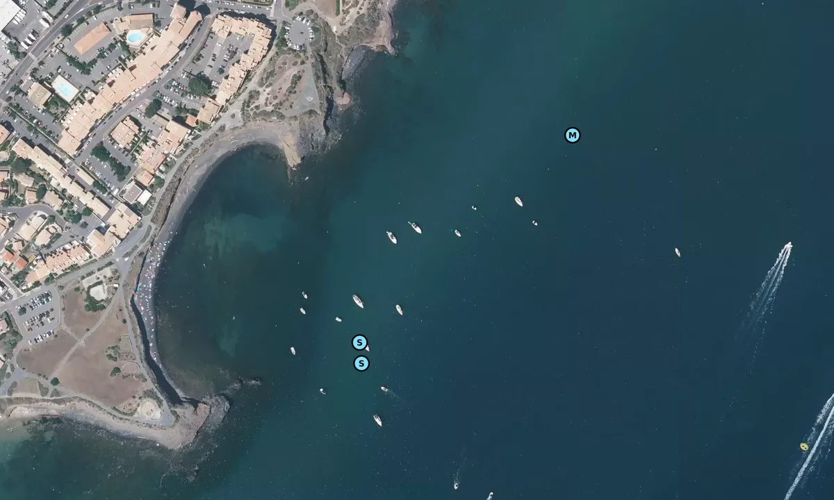 Satelite image of La Conque