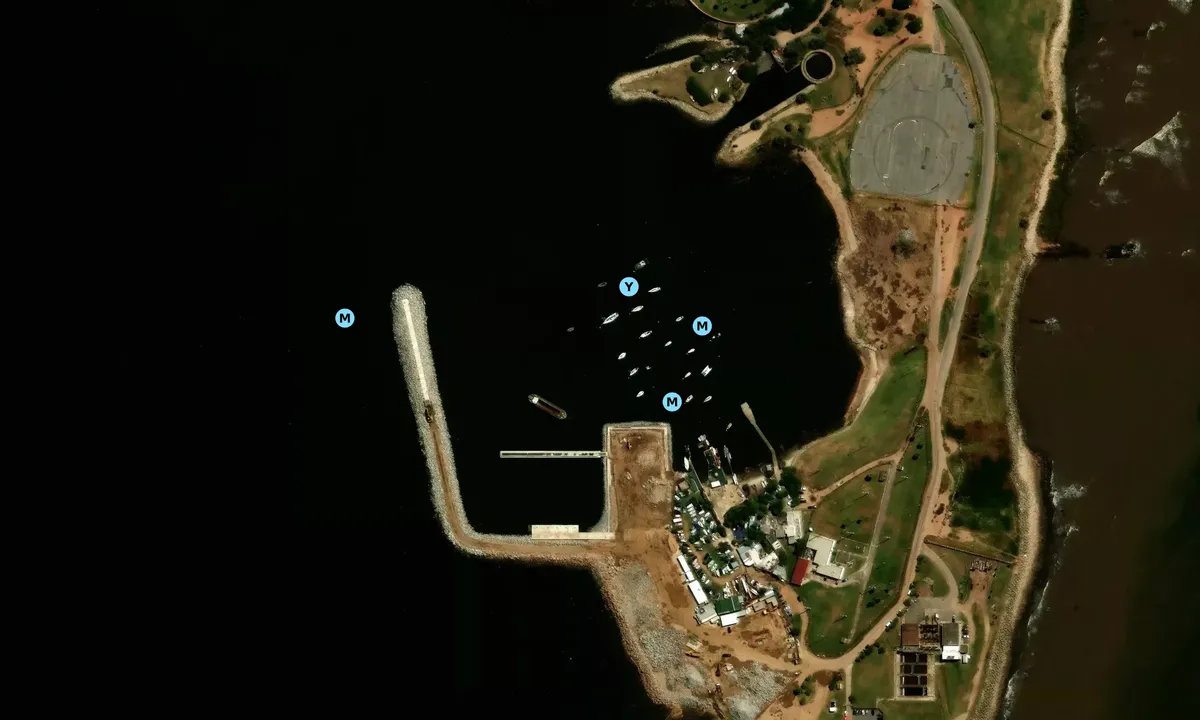 Satelite image of La Estacada