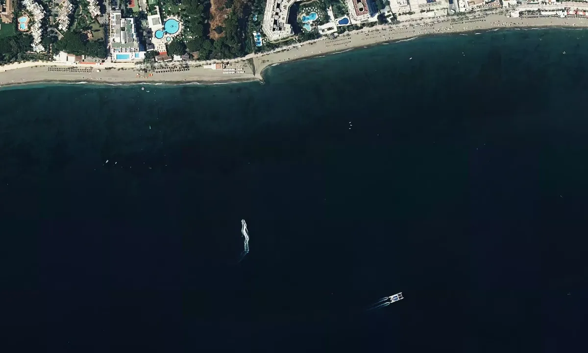 Flyfoto av La Fontanilla