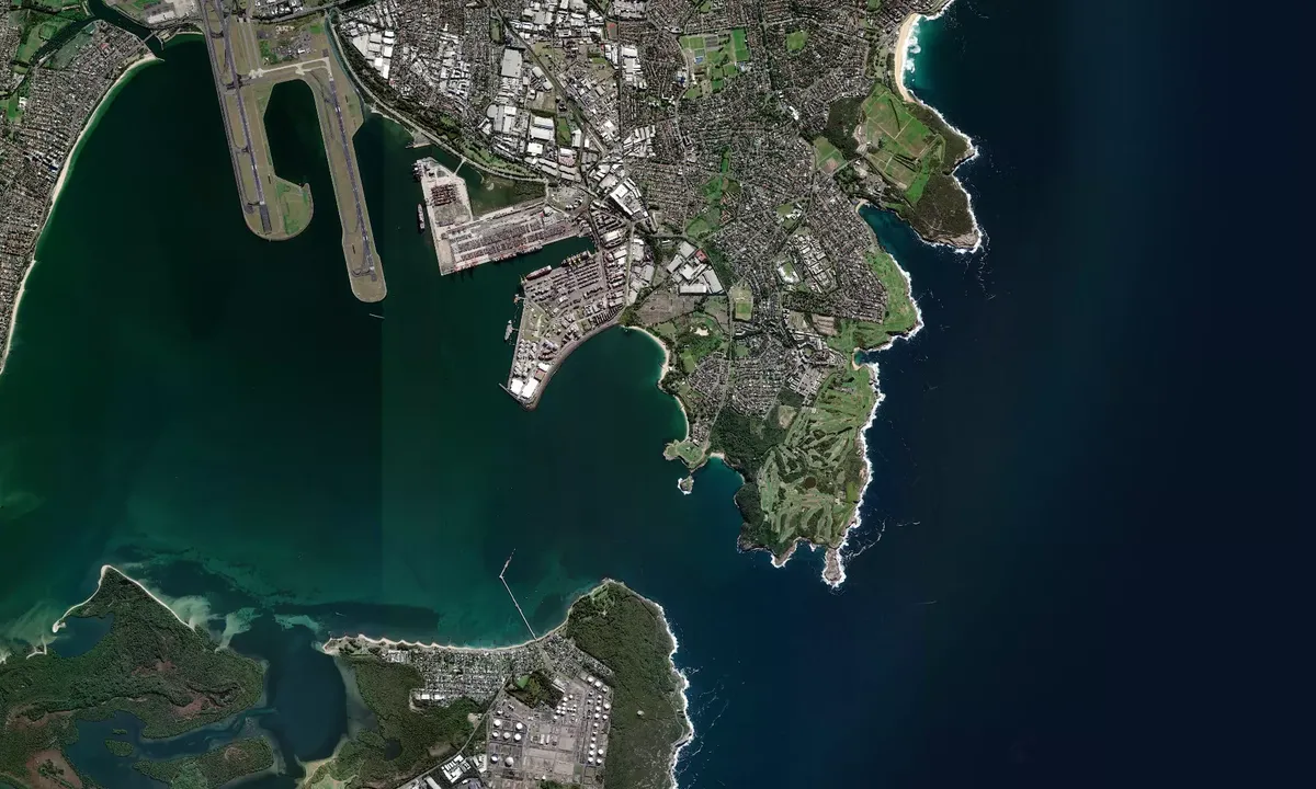 Flyfoto av La Perouse Park (moorings)