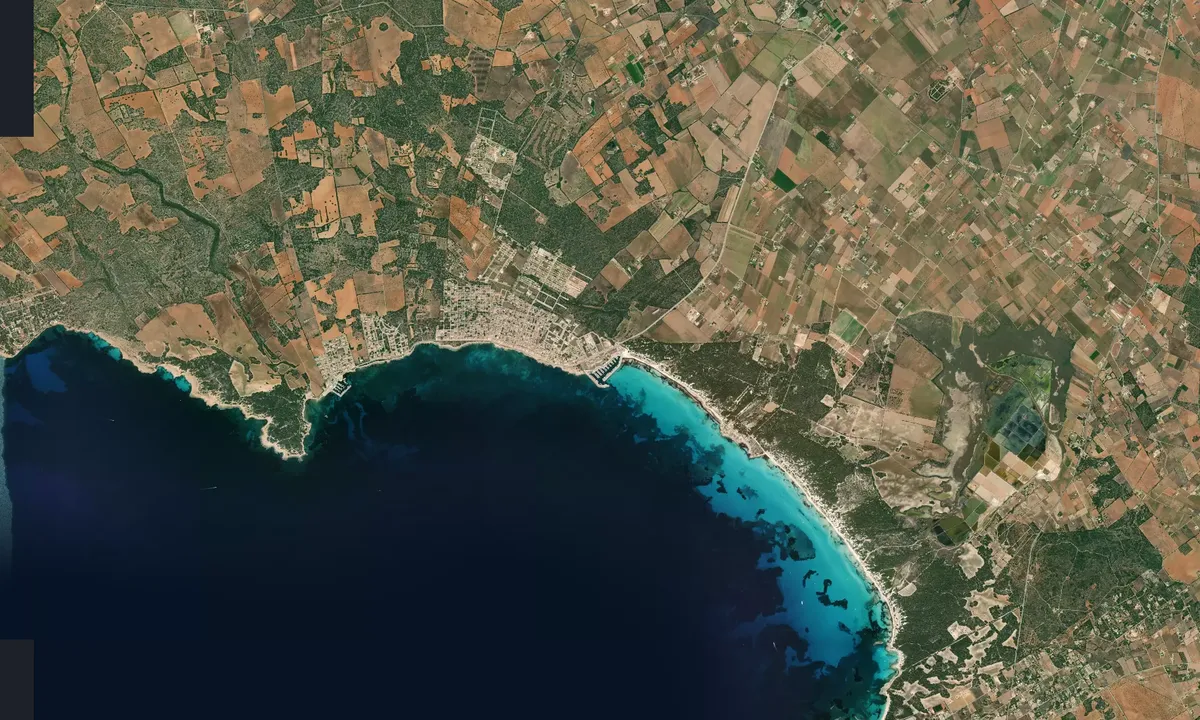 Flyfoto av La Rapita Marina