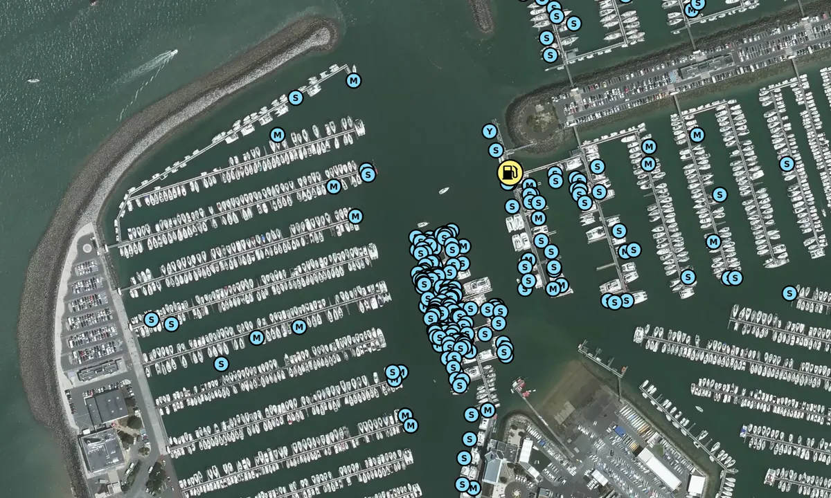 Satelite image of La Rochelle - Port des Minimes