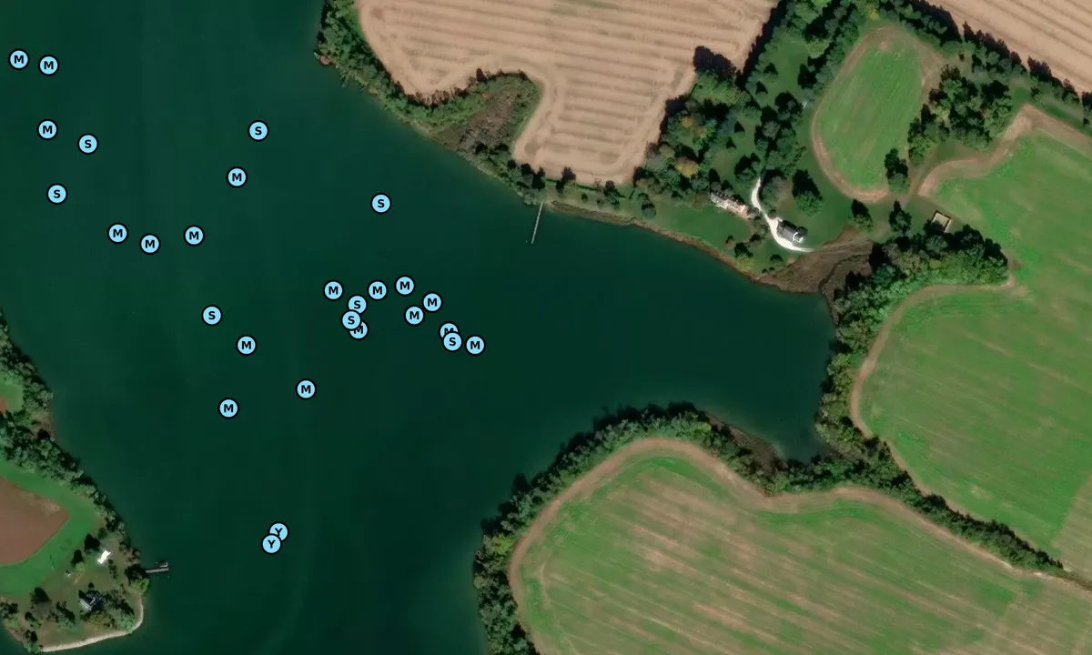 Satelite image of La Trappe Creek - 2