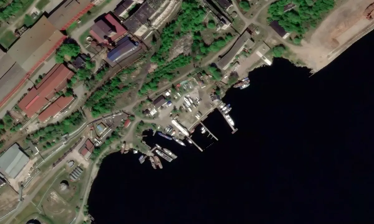 Flyfoto av Ladozhskiy