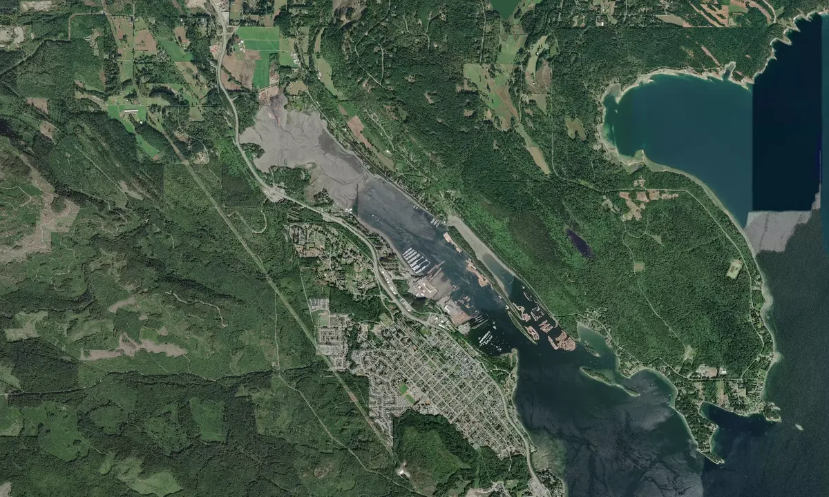 Flyfoto av Ladysmith Marina - Cowichan Valley