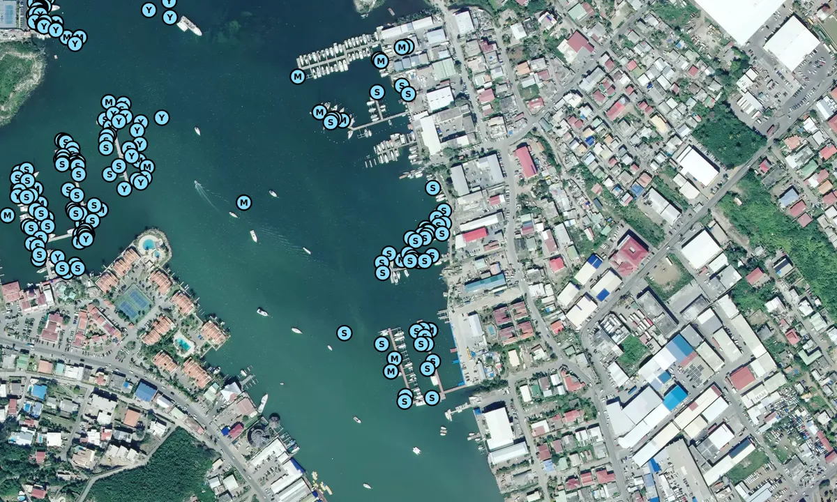 Satelite image of Lagoon Marina 1