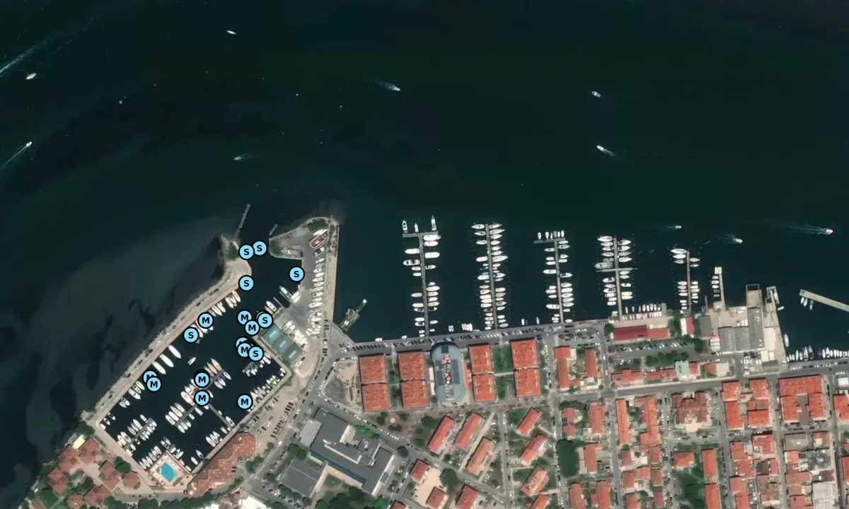 Satelite image of Laguna blu sas