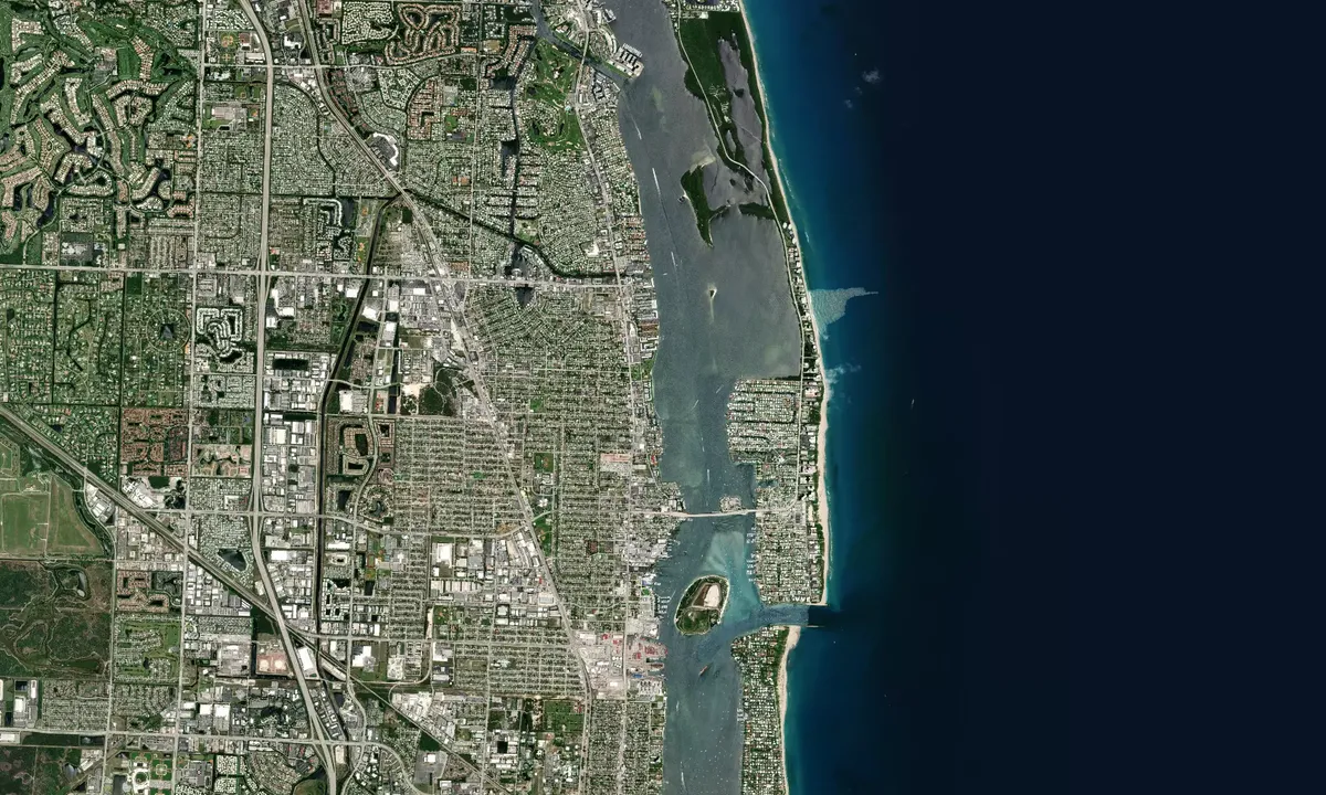 Flyfoto av Lake Park Marina - Riviera Beach