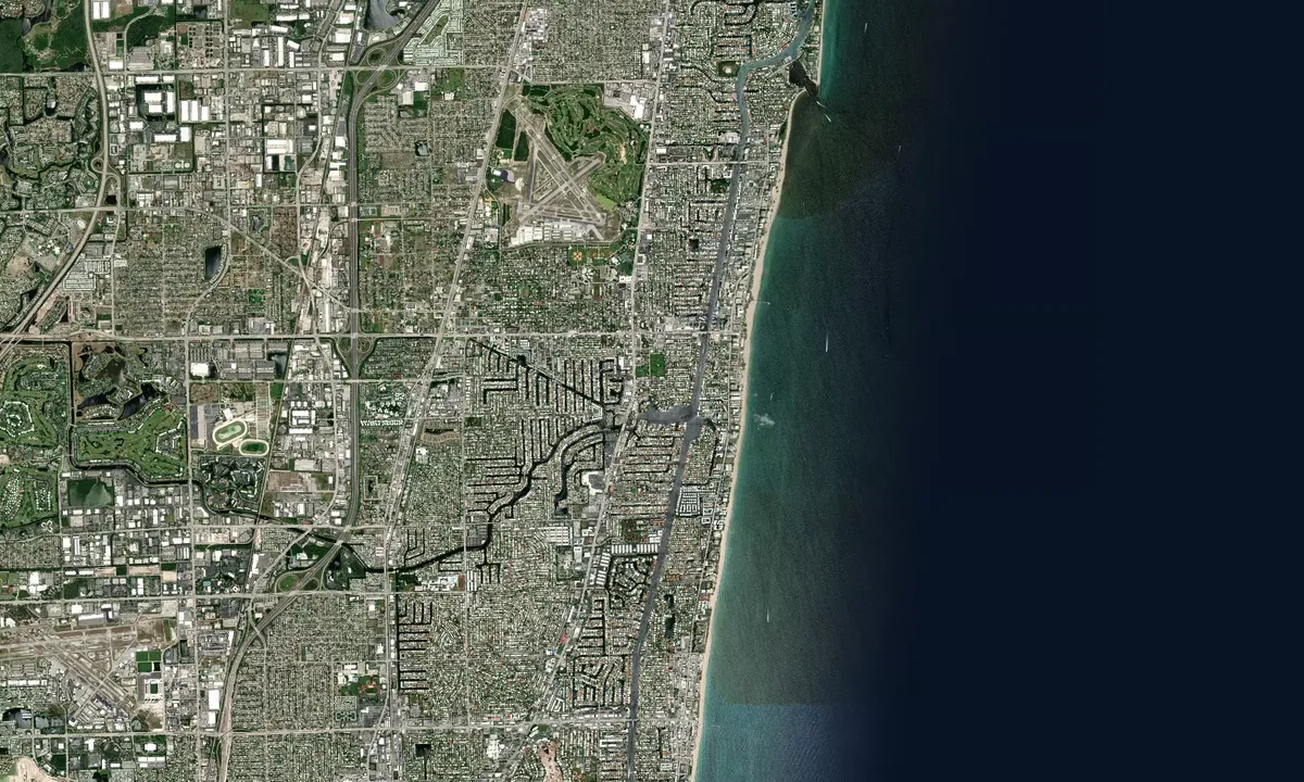 Flyfoto av Lake Santa Barbara - Pompano Beach