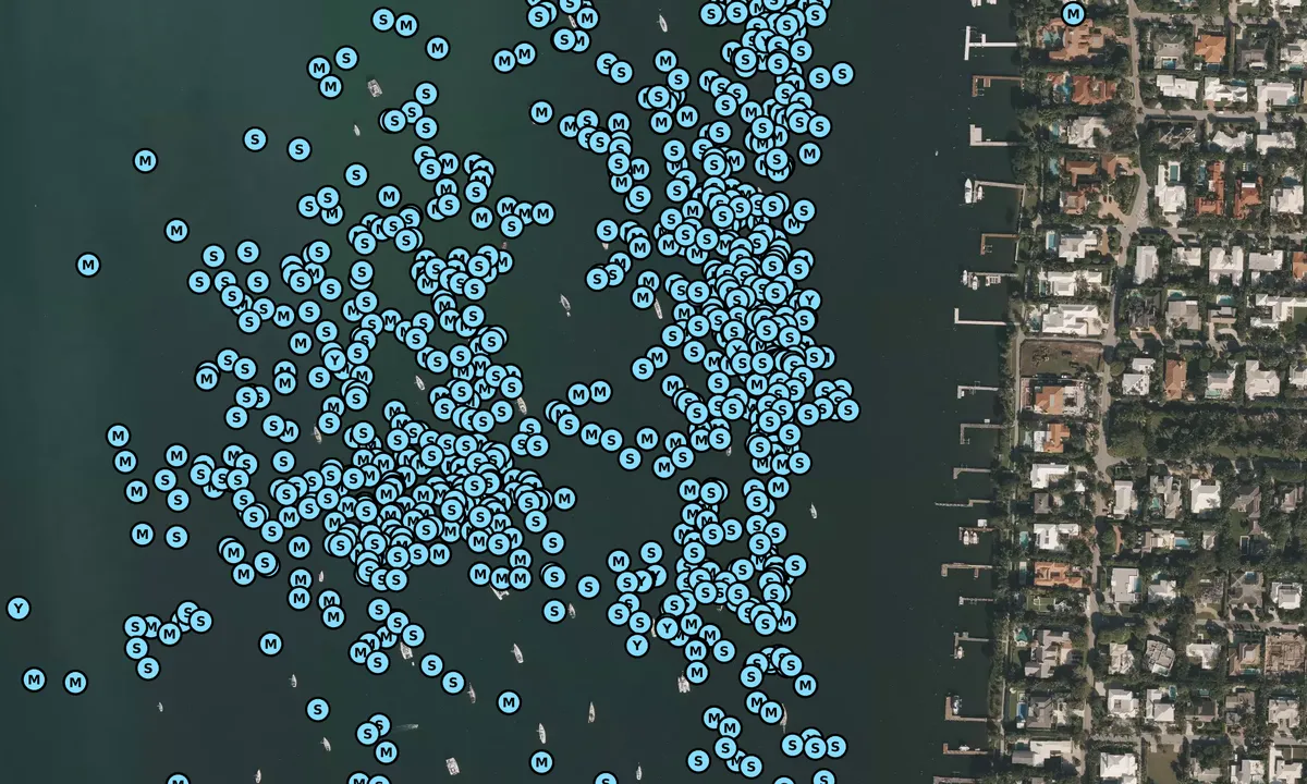 Satelite image of Lake Worth - 1