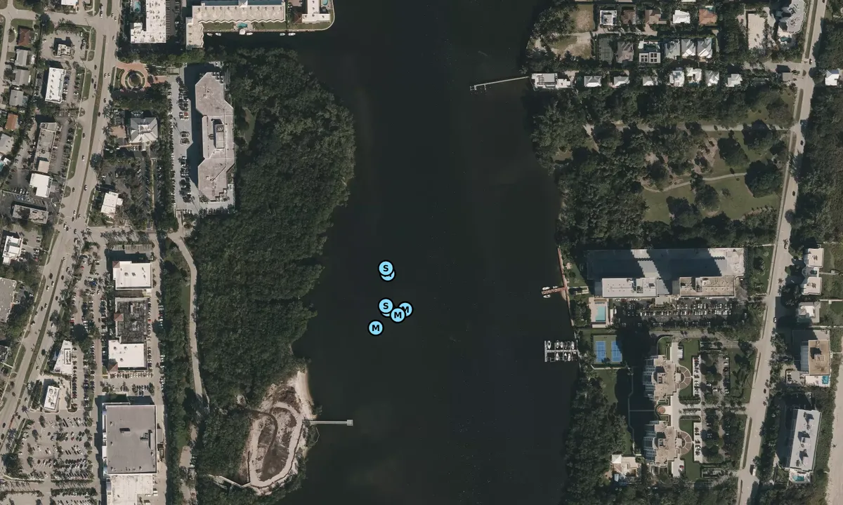 Satelite image of Lake Wyman