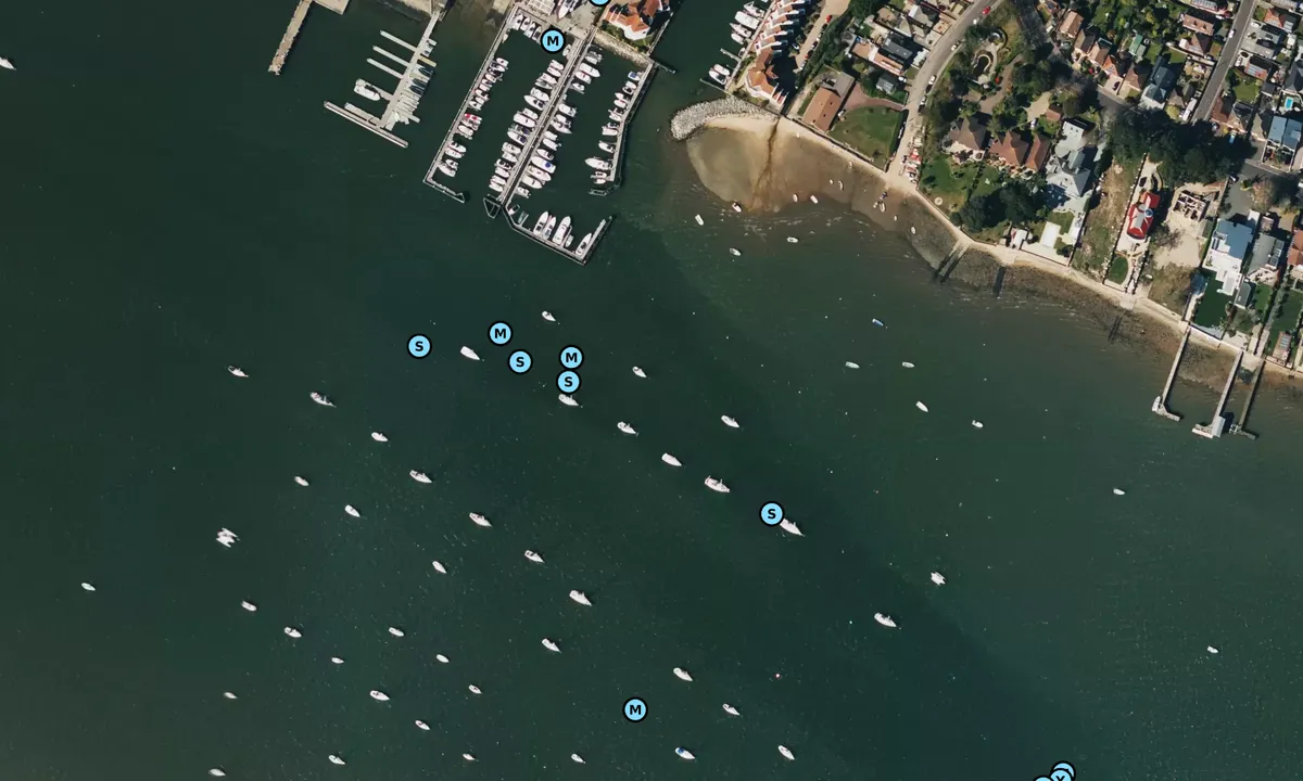 Flyfoto av Lake Yard Marina