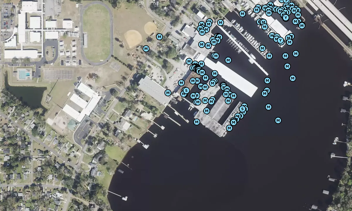 Satelite image of Lakeshore Dry Storage