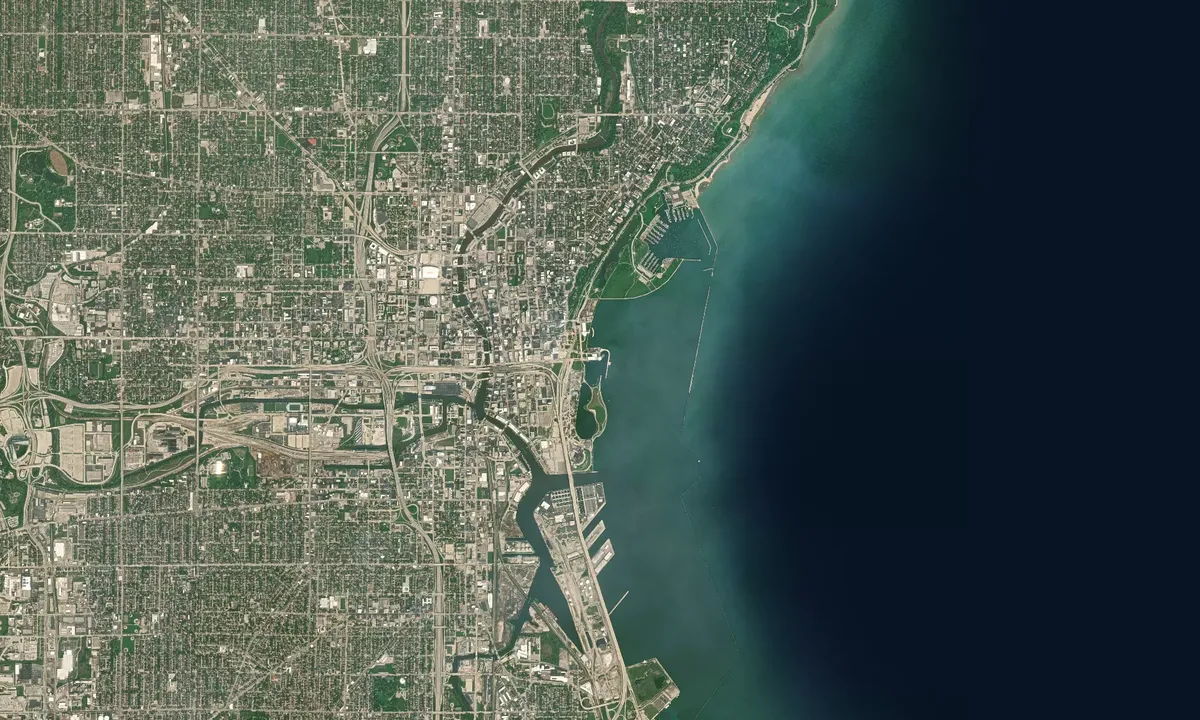 Flyfoto av Lakeshore State Park