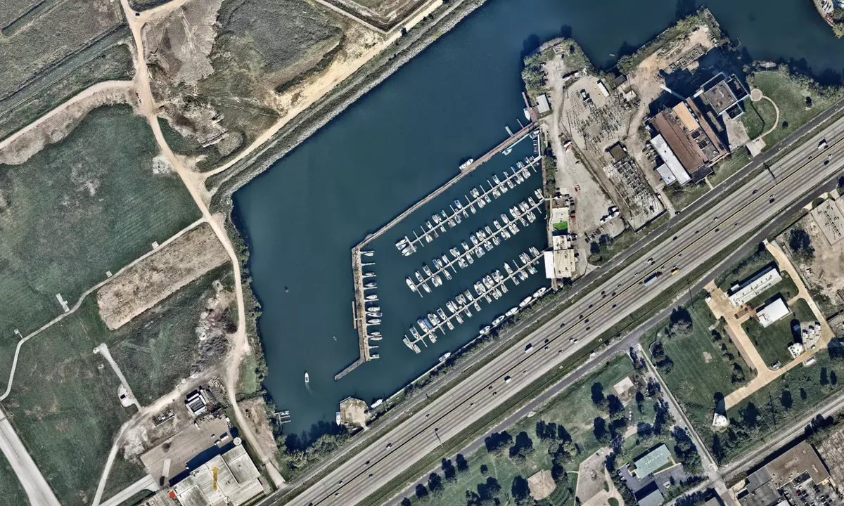 Flyfoto av Lakeside Yacht Club
