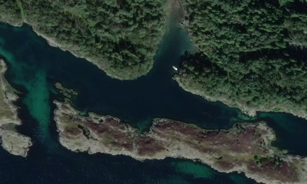 Satelite image of Lamholmen