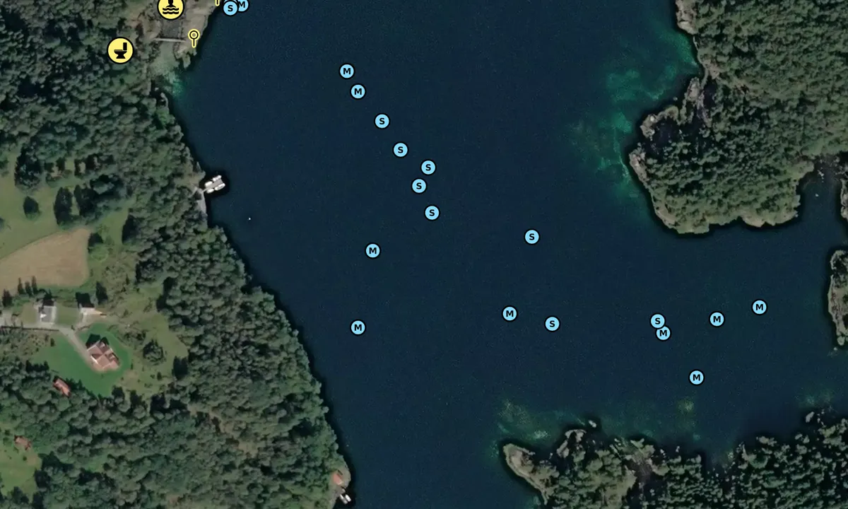 Satelite image of Lammavågen