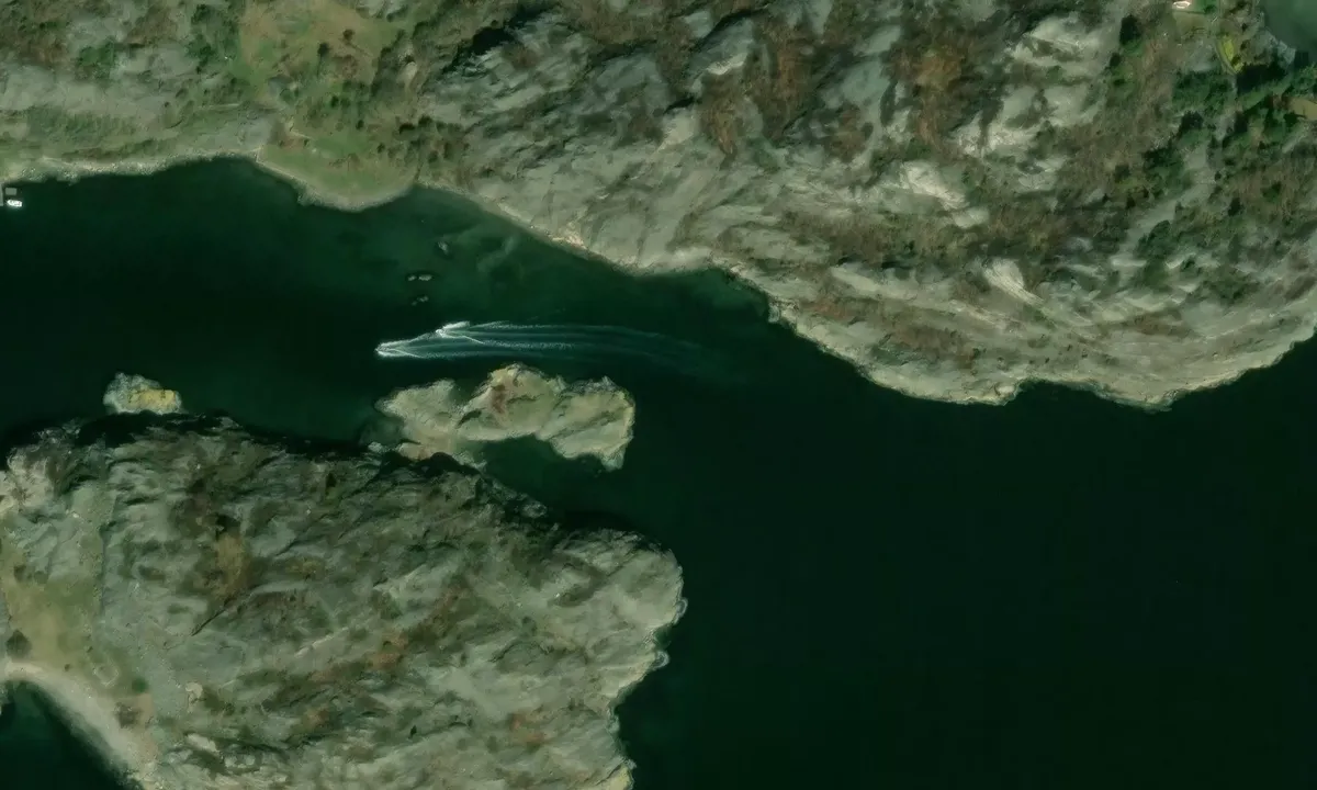 Satelite image of Lammholmen - Älgön