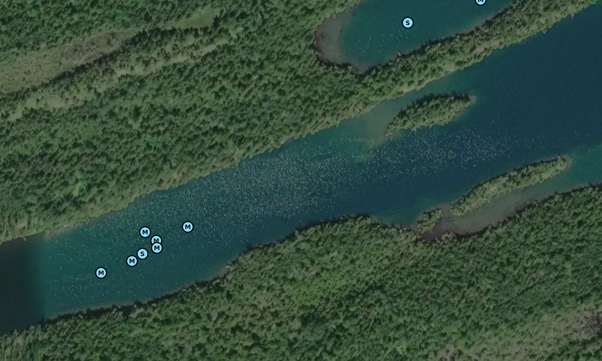 Satelite image of Lane Cove - Keweenaw