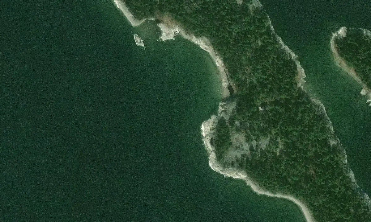 Satelite image of Lång - Famnbaken