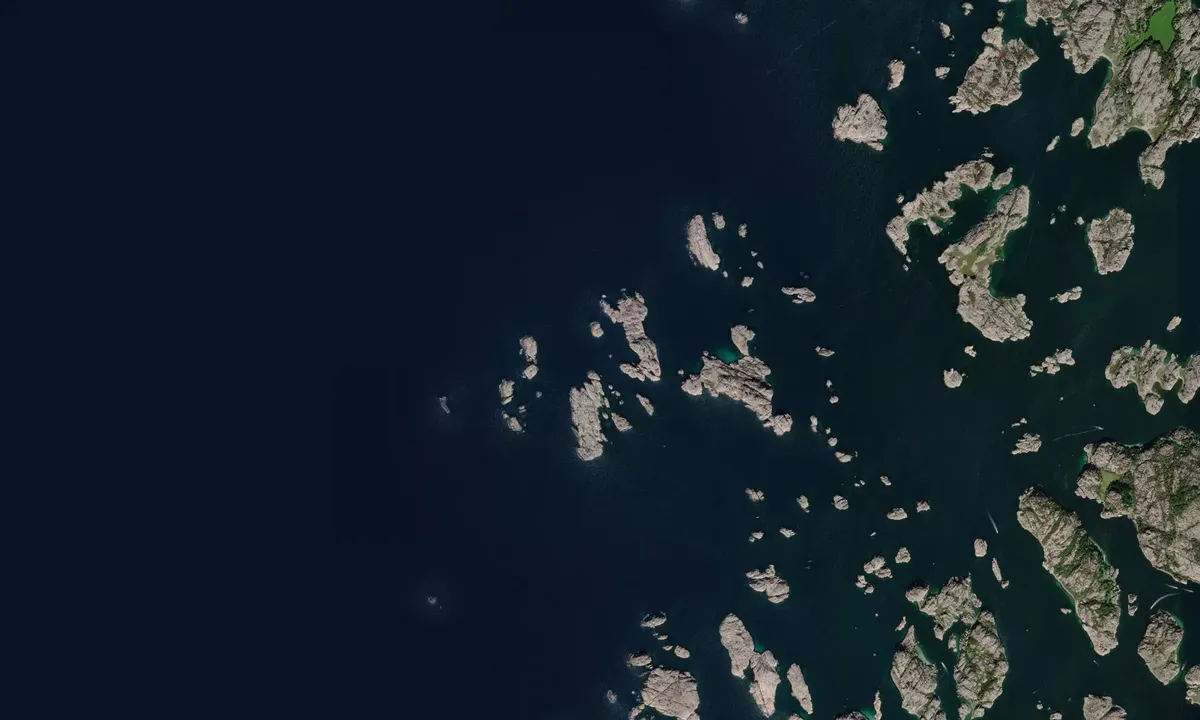Flyfoto av Långeskär North