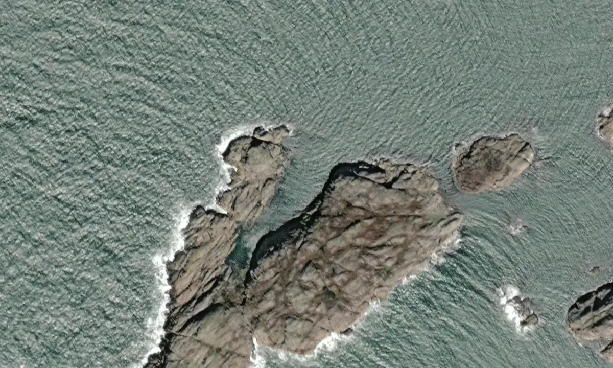 Flyfoto av Långholmen