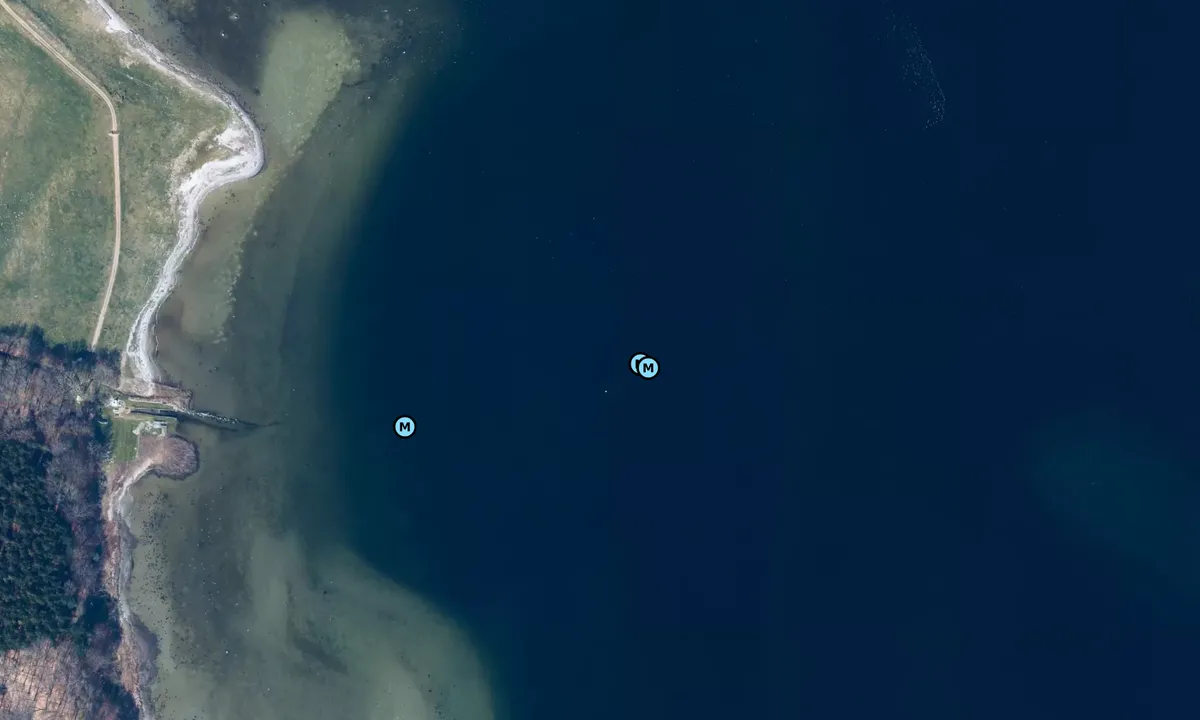 Satelite image of Langøre bouy
