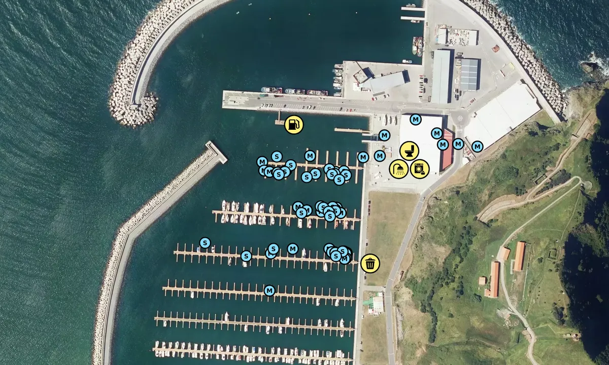 Satelite image of Laredo Marina