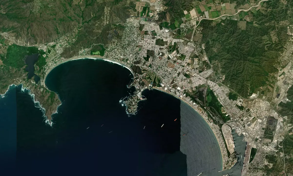 Flyfoto av Las Hadas
