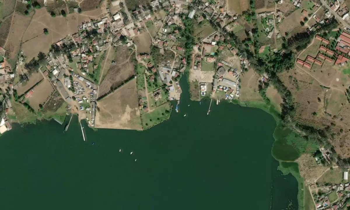 Flyfoto av Las Palapas