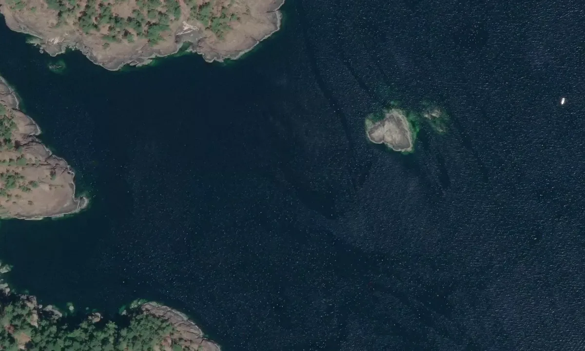 Flyfoto av Lasqueti Island - Windy Bay