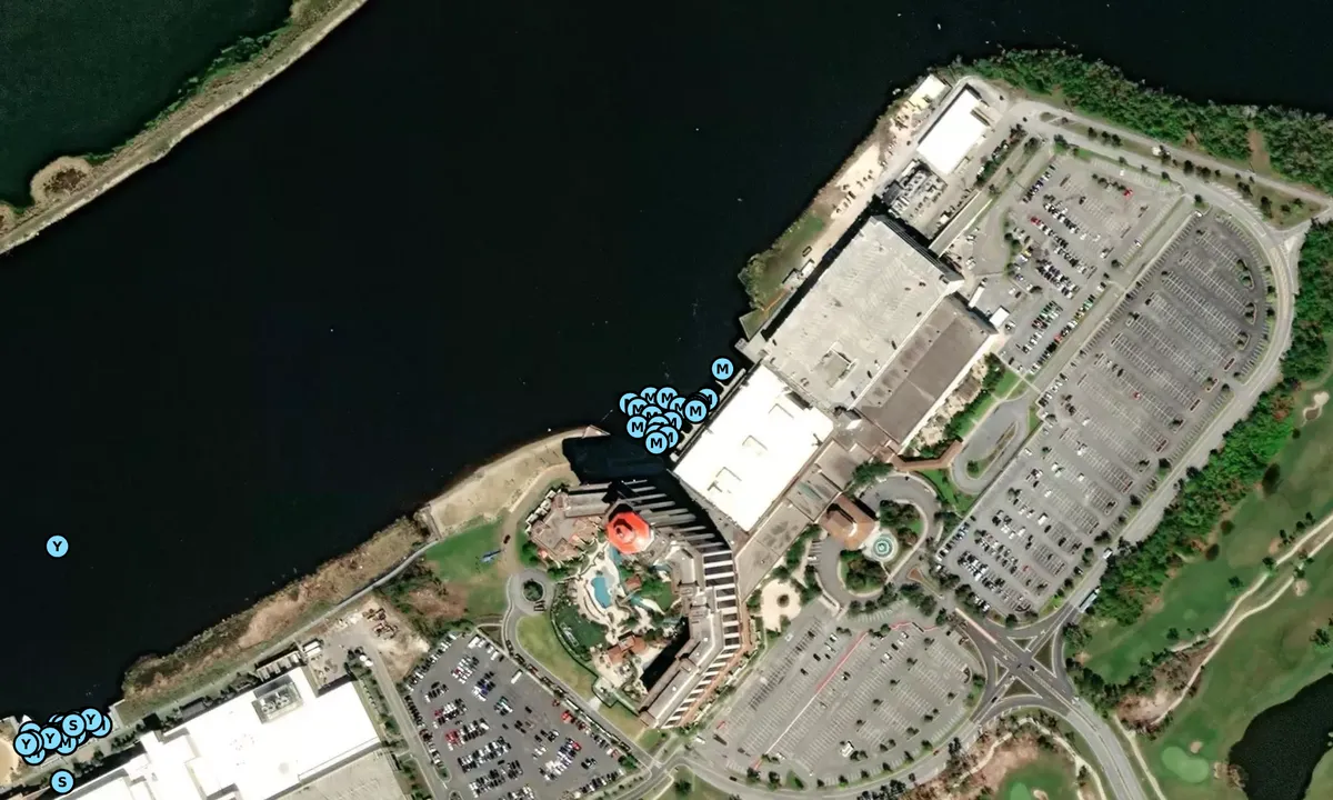 Satelite image of L'Auberge Casino Resort