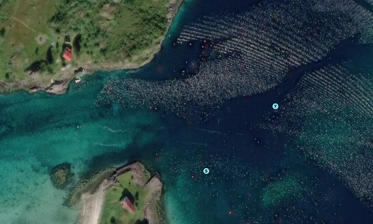 Satelite image of Lauksund