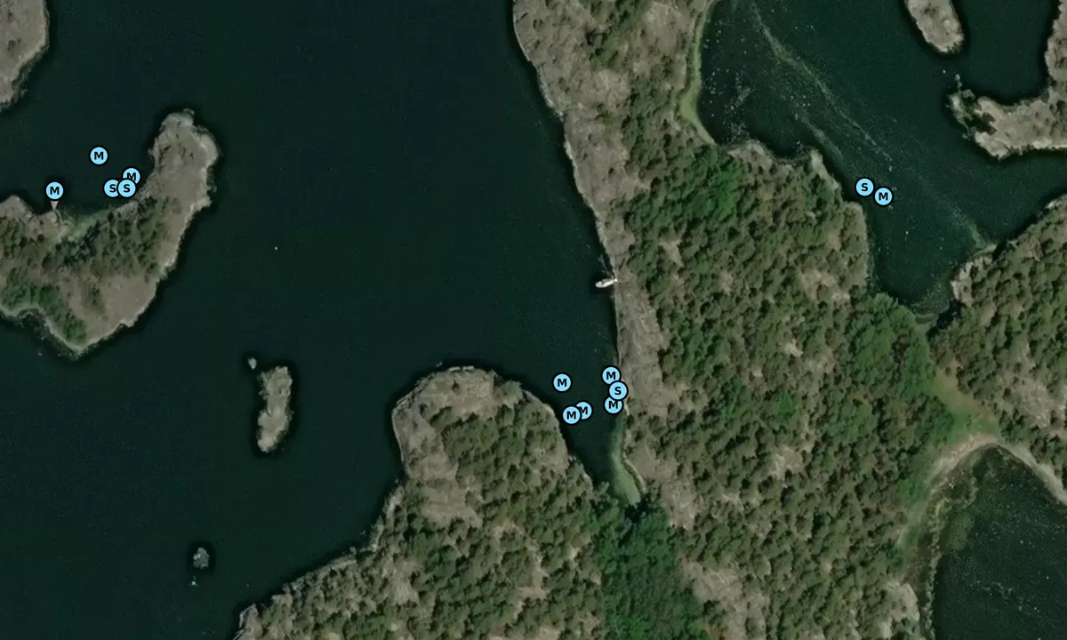 Flyfoto av Laxvarp - Sloholmen - Ljungholmen