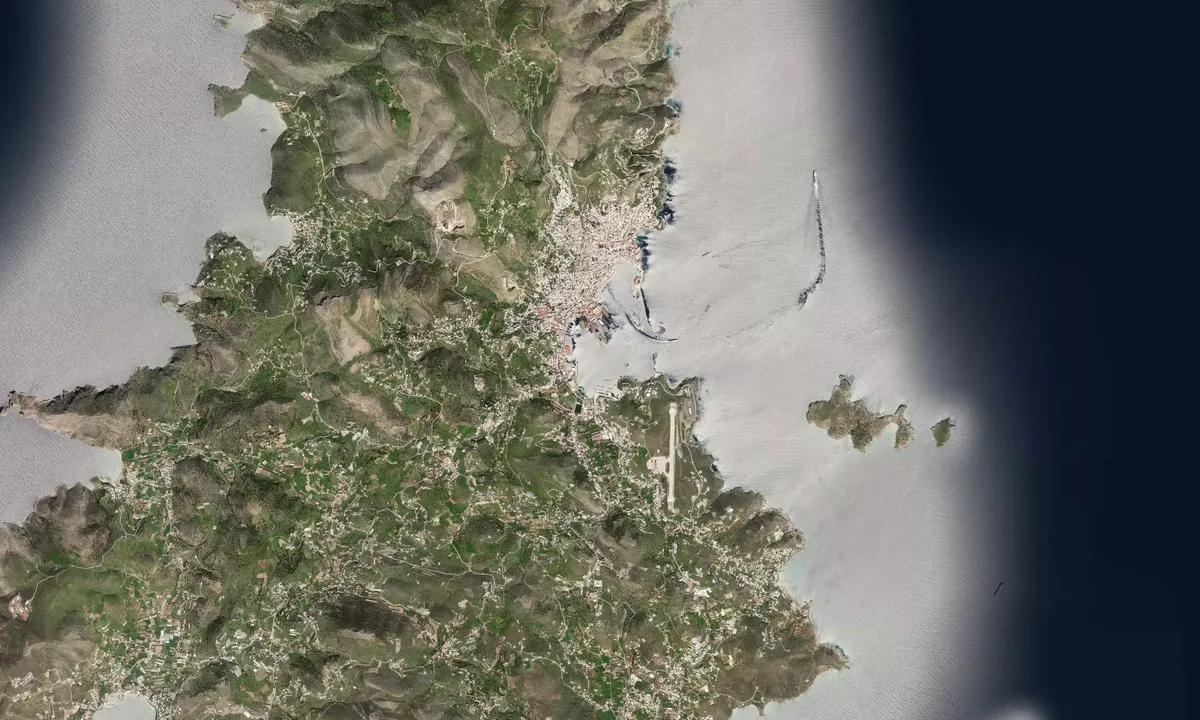 Flyfoto av Lazareta Marina