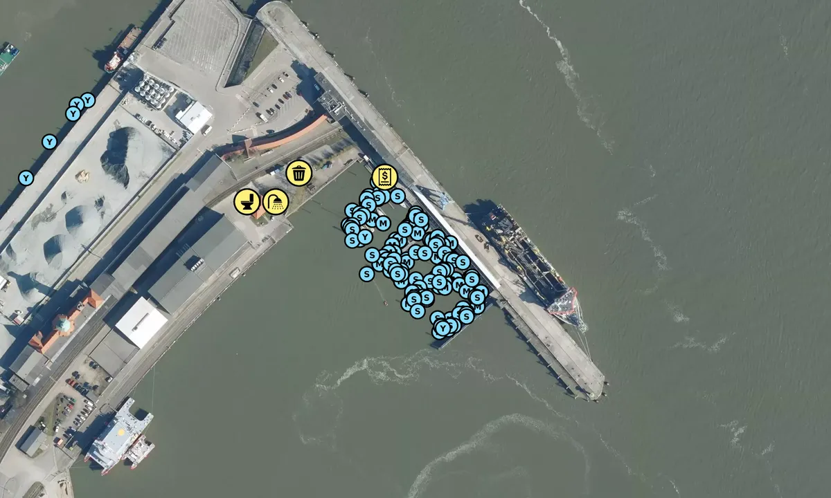 Satelite image of LCF Cuxhaven 
