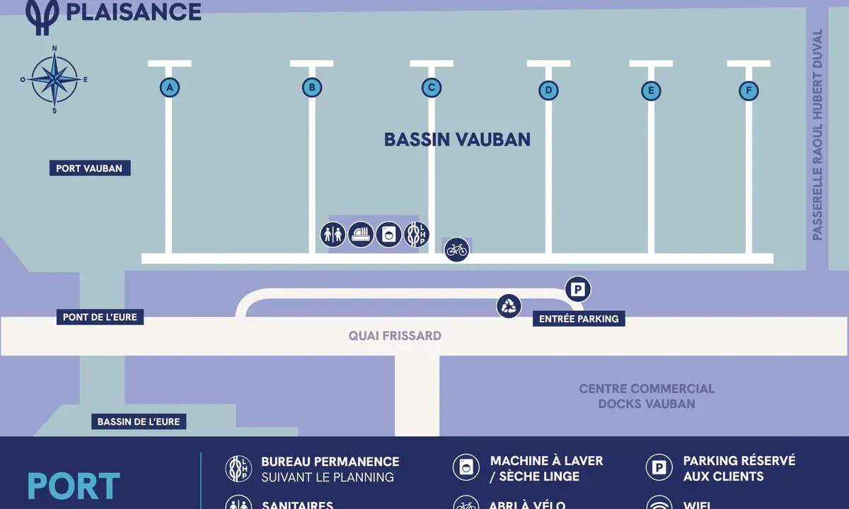 Le Havre - le Port Vauban