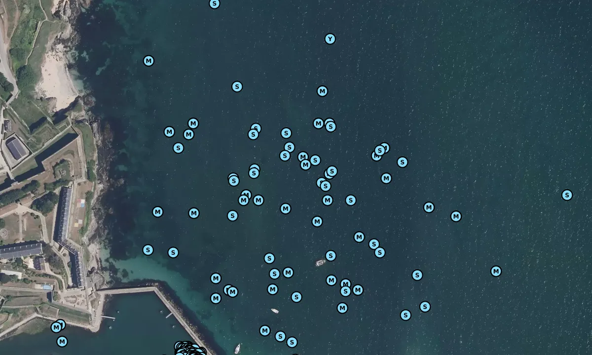 Satelite image of Le Palais